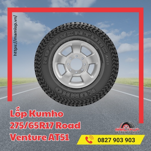Lưu ý khi dùng lốp xe Kumho 275/65R17 Road Venture AT51