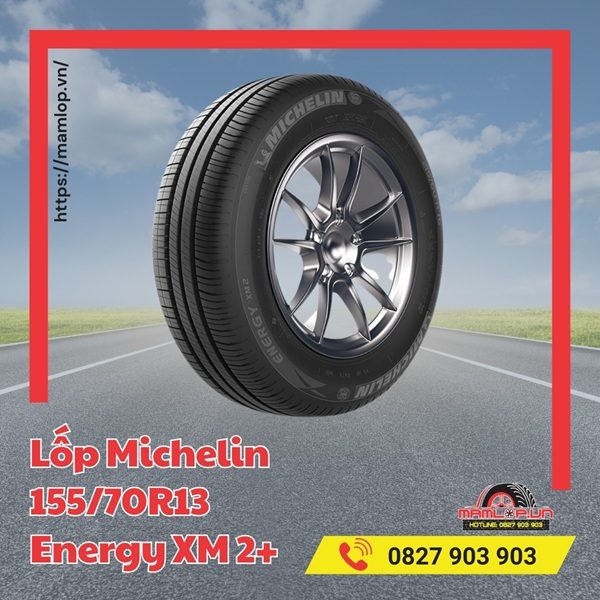 Lốp Michelin 155/70R13 Energy XM 2+ tương thích với dòng xe nào?