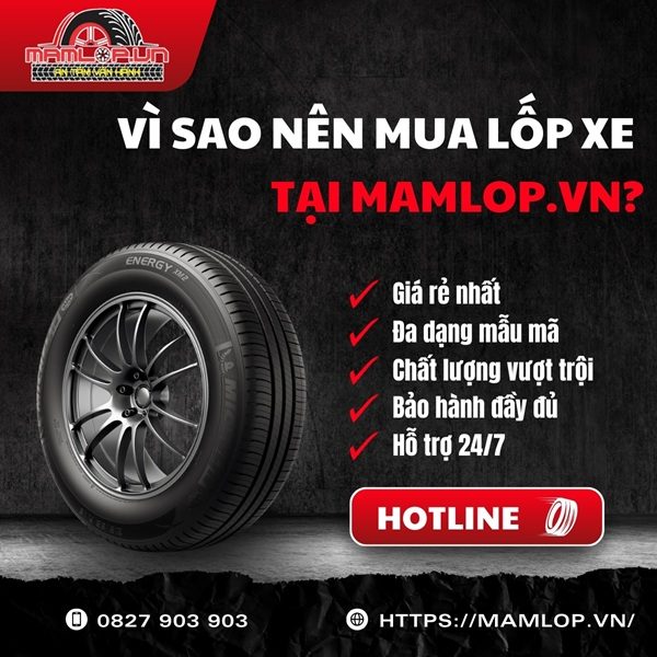 Lưu ý khi sử dụng lốp Michelin Energy XM 2+
