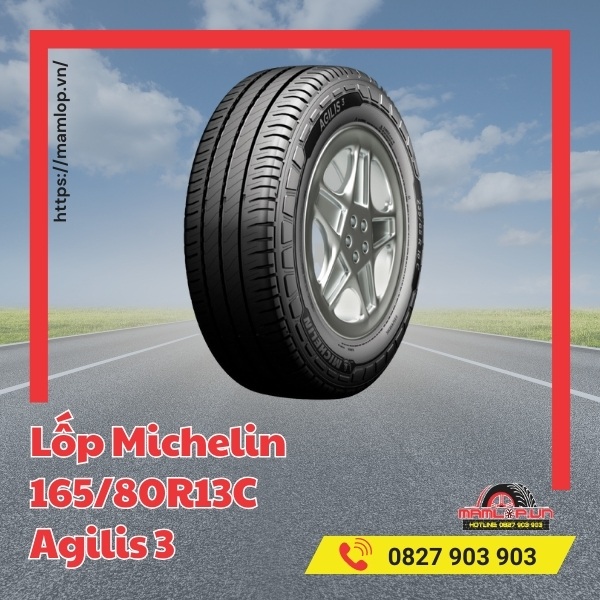 Dòng xe tương thích với vỏ Michelin 165/80R13C Agilis 3
