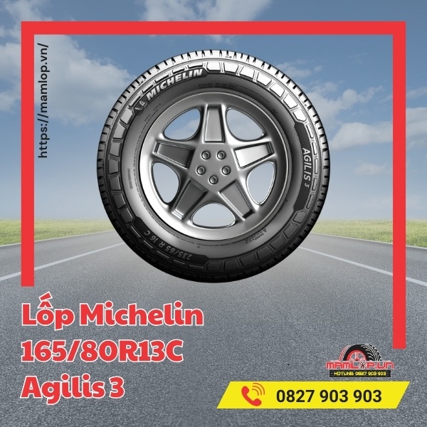 Đặc điểm nổi bật của lốp ô tô Michelin 165/80R13C Agilis 3