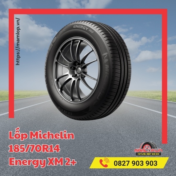 Lốp Michelin 185/70R14 Energy XM 2+ phù hợp với dòng xe nào?