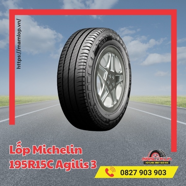 Dòng xe tương thích với lốp Michelin 195R15C Agilis 3