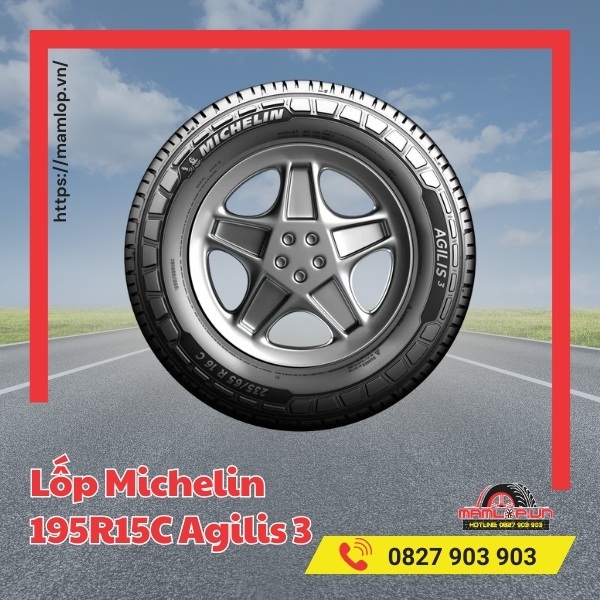Lưu ý khi sử dụng lốp ô tô Michelin 195R15C Agilis 3