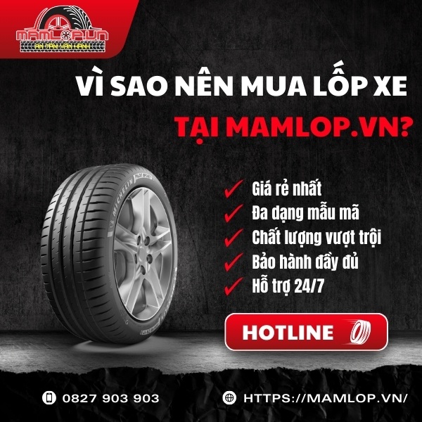 Địa chỉ mua lốp Michelin 205/50R16 Pilot Sport 4 chính hãng giá rẻ