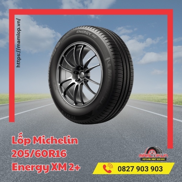 Lưu ý khi sử dụng vỏ Michelin 205/60R16 Energy XM 2+