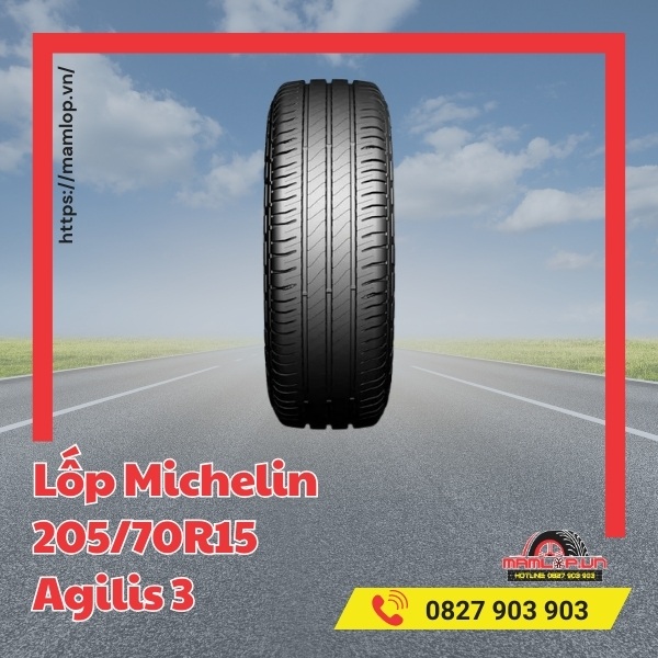 Lưu ý khi sử dụng lốp Michelin 205/70R15 Agilis 3
