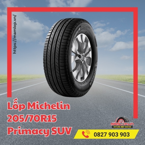 Dòng xe tương thích với lốp Michelin 205/70R15 Primacy SUV