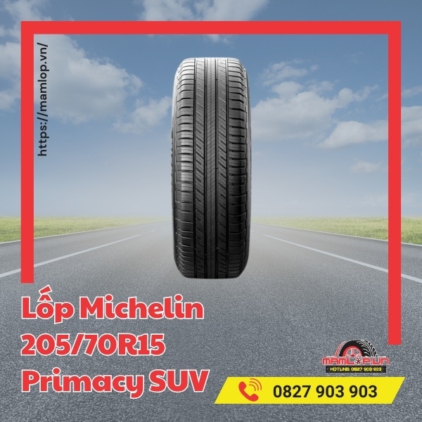 Lưu ý khi sử dụng lốp xe Michelin 205/70R15 Primacy SUV