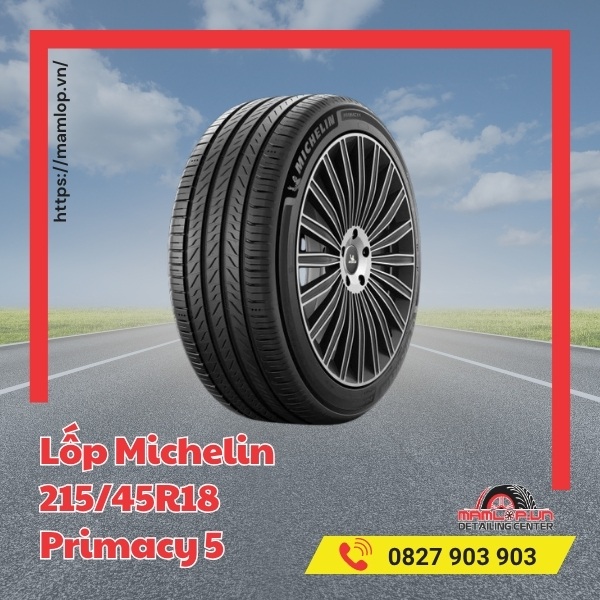 Lốp Michelin 215/45R18 Primacy 5 tương thích xe nào?