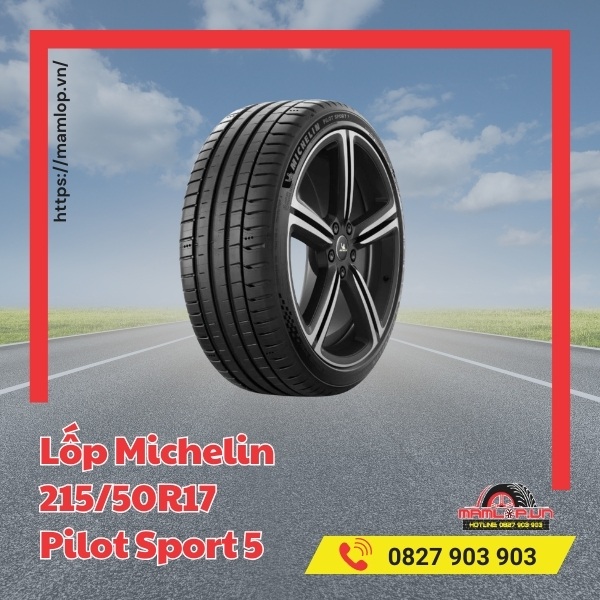 Lốp Michelin 215/50R17 Pilot Sport 5 tương thích với xe gì?