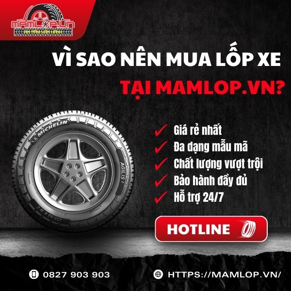 Mua vỏ xe Michelin 215/65R16 Agilis 3 ở đâu uy tín giá rẻ?