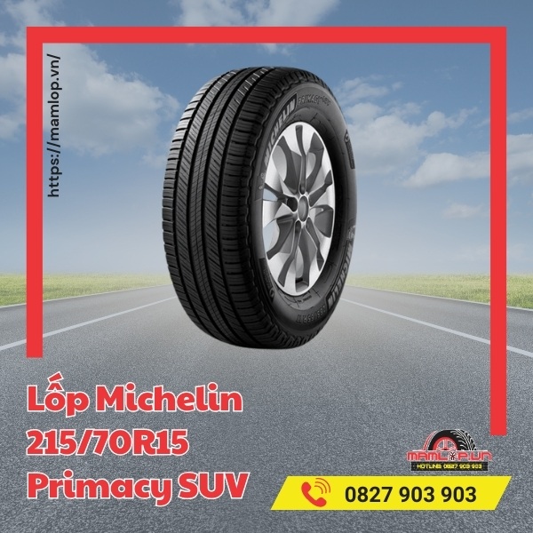 Lốp Michelin 215/70R15 Primacy SUV phù hợp với xe nào?