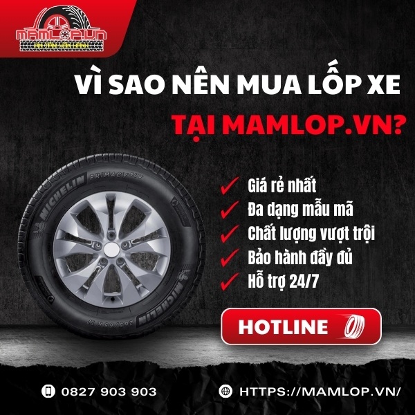 Địa chỉ mua lốp Michelin 215/70R15 Primacy SUV uy tín giá rẻ tại TPHCM