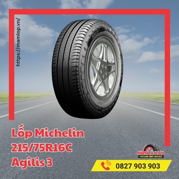 Lốp Michelin 215/75R16C Agilis 3 tương thích với xe nào?
