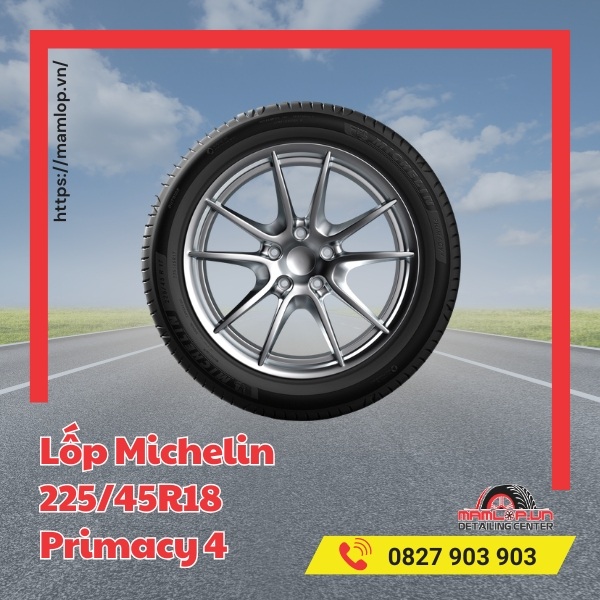 Lốp Michelin 225/45R18 Primacy 4 phù hợp dòng xe nào?