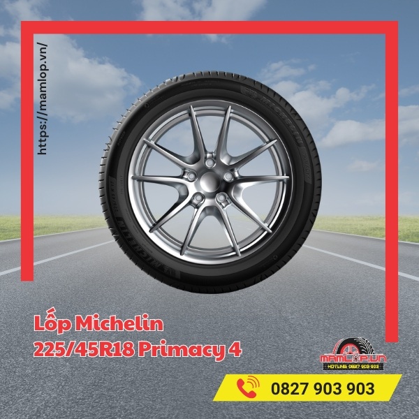 Lốp Michelin 225/45R18 Primacy 4 phù hợp dòng xe nào?