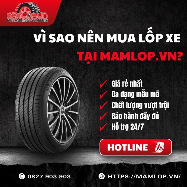 Địa chỉ mua vỏ ô tô Michelin 225/55R18 e.Primacy chính hãng giá tốt