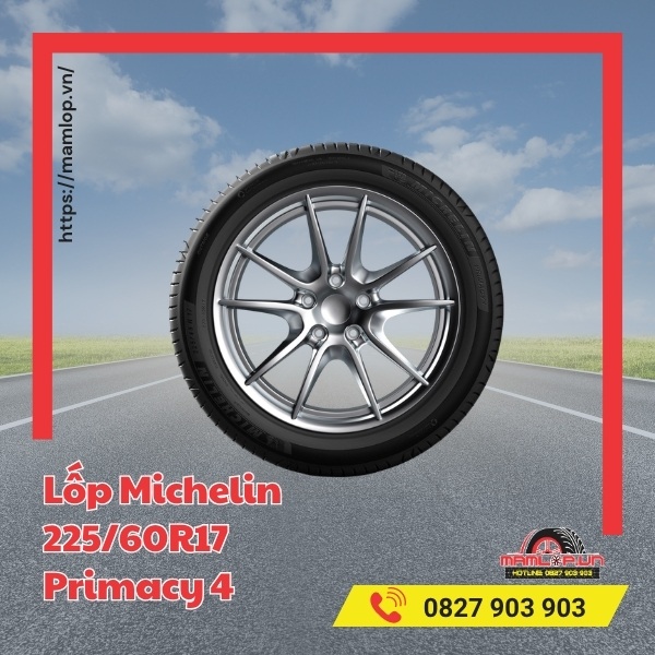 Dòng xe tương thích với vỏ Michelin 225/60R17 Primacy 4