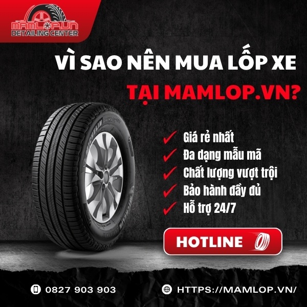 Địa chỉ mua vỏ Michelin 225/60R18 Primacy SUV chính hãng giá rẻ
