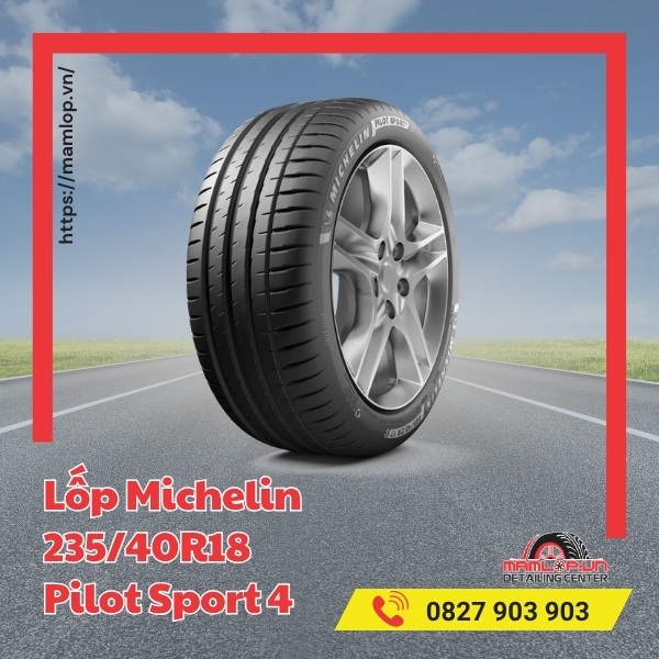 Dòng xe phù hợp vỏ Michelin 235/40R18 Pilot Sport 4