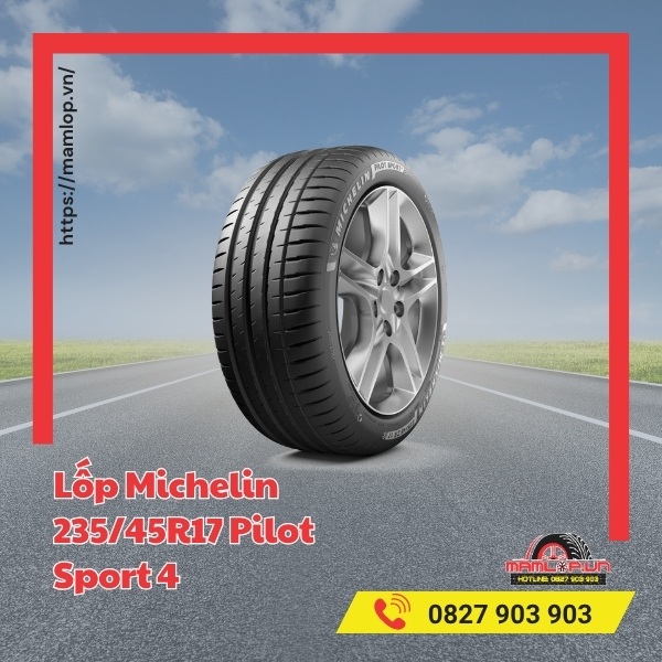 Lốp Michelin 235/45R17 Pilot Sport 4 tương thích với xe nào?