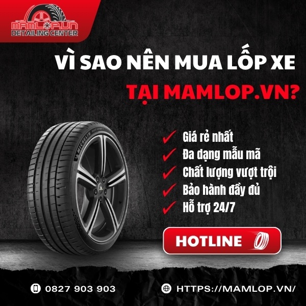 Địa chỉ mua vỏ ô tô Michelin 235/55R20 Primacy SUV chính hãng giá tốt tại TPHCM