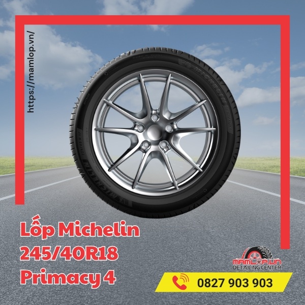 Lốp Michelin 245/40R18 Primacy 4 tương thích dòng xe nào?