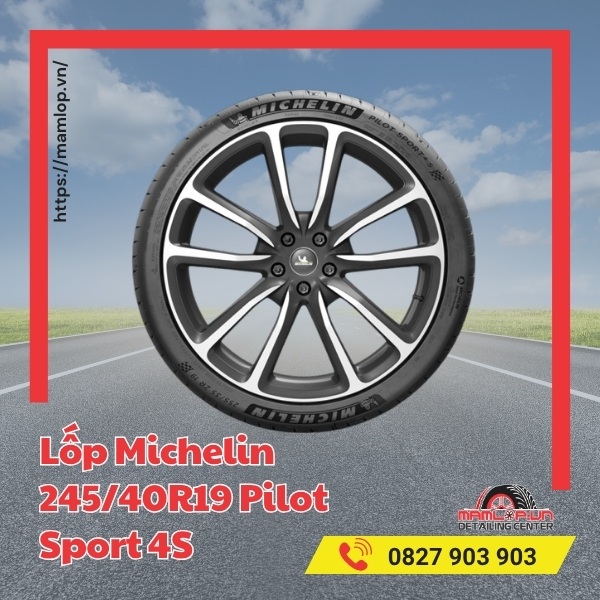 Lốp Michelin 245/40R19 Pilot Sport 4S phù hợp với xe gì?