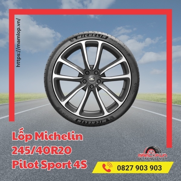 Lốp Michelin 245/40R20 Pilot Sport 4S tương thích dòng xe gì?