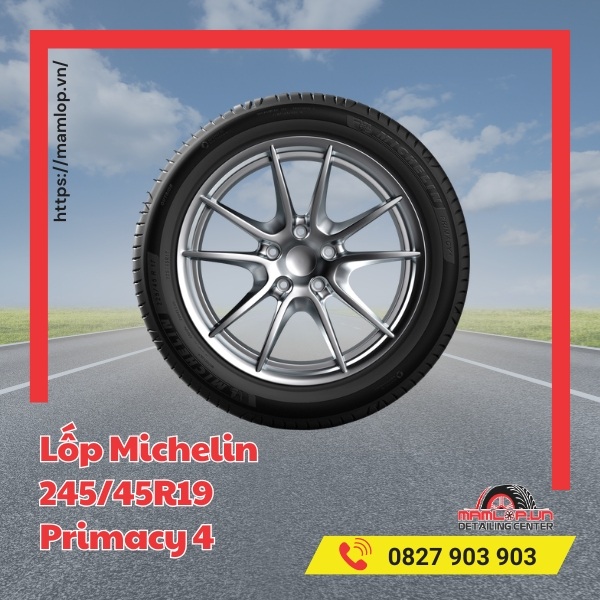Lốp Michelin 245/45R19 Primacy 4 tương thích dòng xe nào?