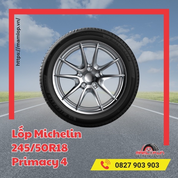 Lốp Michelin 245/50R18 Primacy 4 tương thích với dòng xe nào?