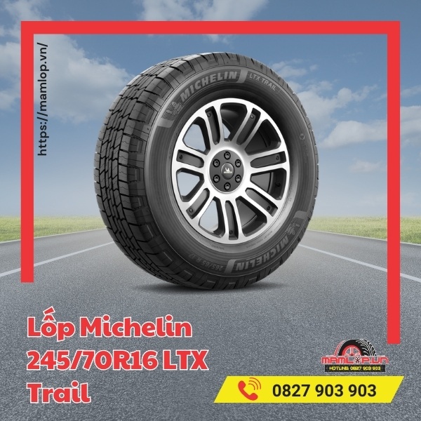 Lốp Michelin 245/70R16 LTX Trail tương thích với xe nào?