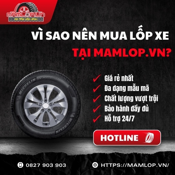 Mua lốp Michelin 245/70R16 Primacy SUV ở đâu uy tín giá rẻ?