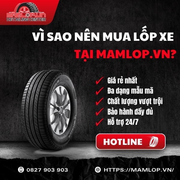 Mua lốp ô tô Michelin 245/65R17 Primacy SUV chính hãng giá rẻ ở đâu?