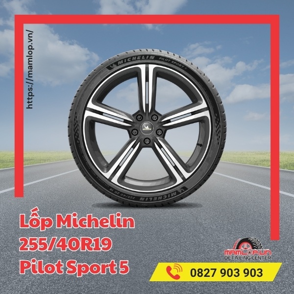 Lốp Michelin 255/40R19 Pilot Sport 5 phù hợp với xe gì?