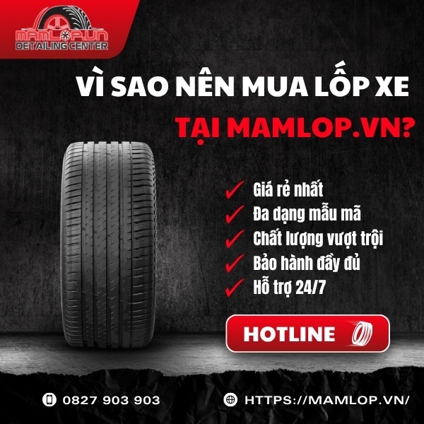 Địa chỉ cung cấp vỏ Michelin 255/50R19 Pilot Sport 4 SUV chính hãng giá tốt