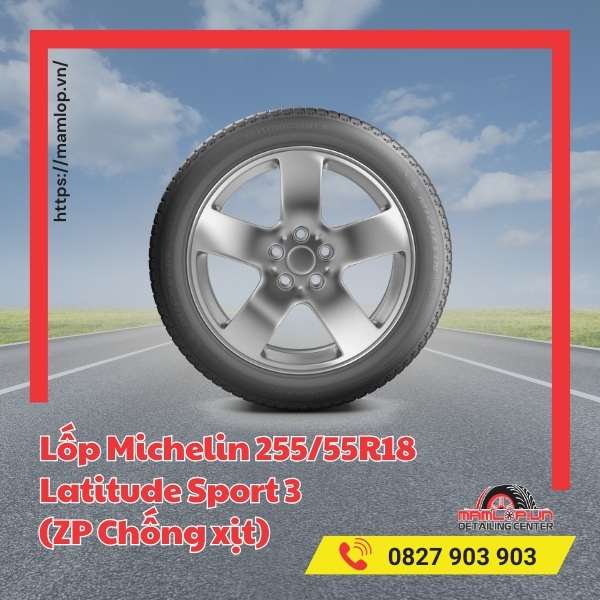 Dòng xe tương thích lốp Michelin 255/55R18 Latitude Sport 3