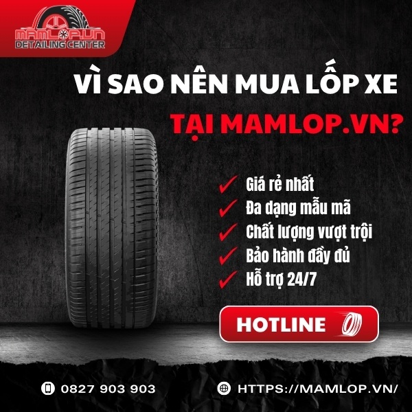 Địa chỉ cung cấp vỏ Michelin 255/55R18 Pilot Sport 4 SUV uy tín chất lượng