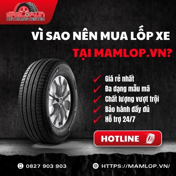 Địa chỉ cung cấp lốp Michelin 265/60R18 Primacy SUV chất lượng giá rẻ