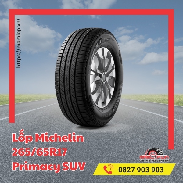 Lốp Michelin 265/65R17 Primacy SUV tương thích dòng xe nào?