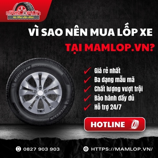 Lưu ý khi dùng vỏ ô tô Michelin 265/70R16 Primacy SUV
