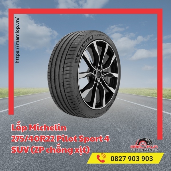 Dòng xe phù hợp với lốp Michelin 275/40R22 Pilot Sport 4 SUV