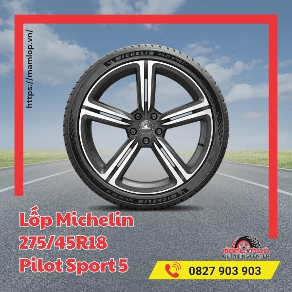 Lốp Michelin 275/45R18 Pilot Sport 5 tương thích dòng xe nào?