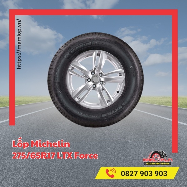 Dòng xe phù hợp vỏ Michelin 275/65R17 LTX Force