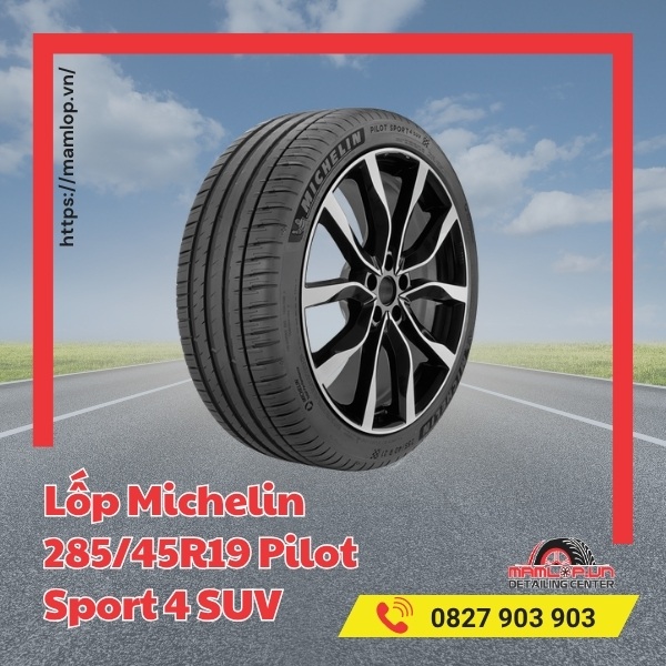Dòng xe tương thích với lốp Michelin 285/45R19 Pilot Sport 4 SUV