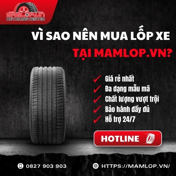 Địa chỉ mua lốp ô tô Michelin 285/50R20 Pilot Sport 4 SUV chính hãng