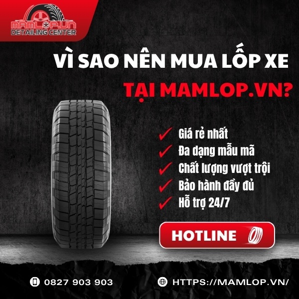 Địa chỉ mua vỏ ô tô Michelin 285/60R18 LTX Trail uy tín giá rẻ