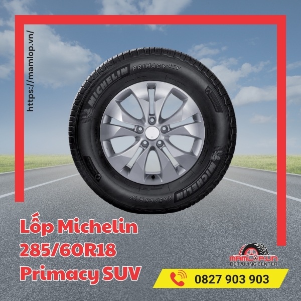 Lốp Michelin 285/60R18 Primacy SUV tương thích dòng xe nào?