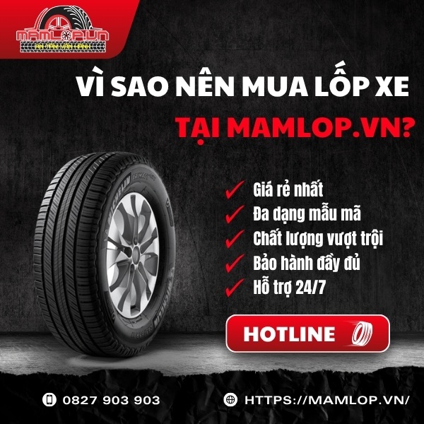 Đơn vị cung cấp lốp Michelin 285/65R17 Primacy SUV chính hãng tại TPHCM